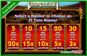 Pamplona Slot Free Games